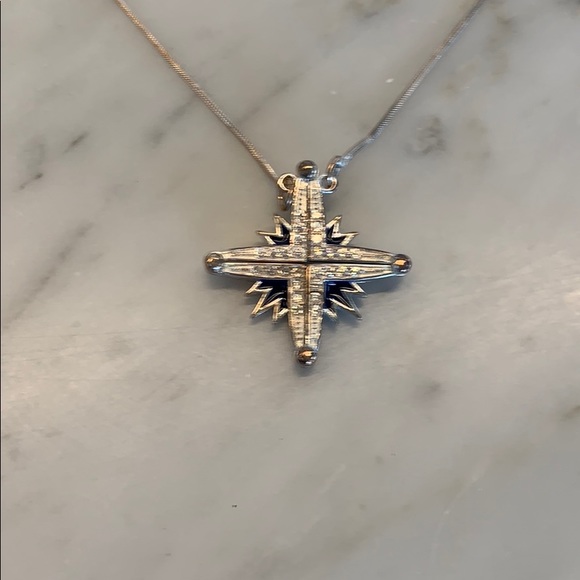 Bethlehem star 3 way silver necklace - Picture 1 of 4